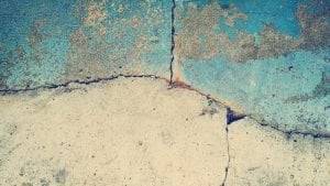 cracks in ground
